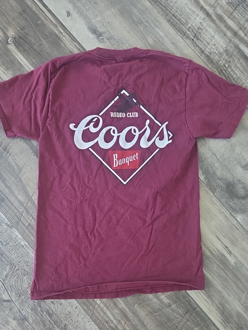 Coors Tshirt Rodeo Club Small